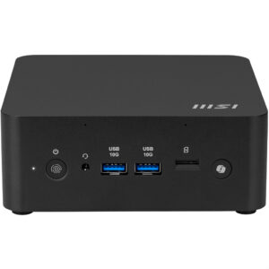 MSI Cubi NUC AI+ 2MG-002EU Copilot+ PC Intel Core Ultra 7 258V 32 GB LPDDR5x-SDRAM 1 TB SSD Windows 11 Home Mini PC Zwart