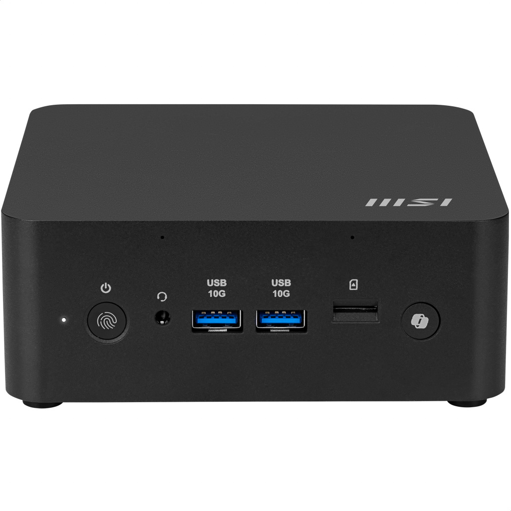 MSI Cubi NUC AI+ 2MG-002EU Copilot+ PC Intel Core Ultra 7 258V 32 GB LPDDR5x-SDRAM 1 TB SSD Windows 11 Home Mini PC Zwart