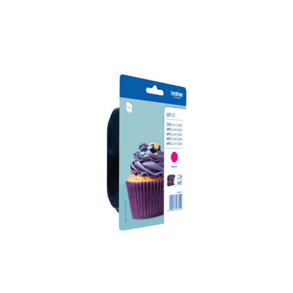 Brother LC123MBP inktcartridge 1 stuk(s) Origineel Magenta