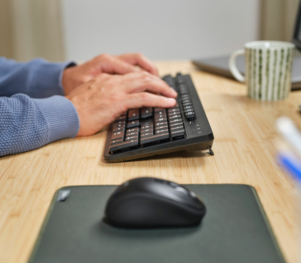 Trust Ody II toetsenbord Inclusief muis Kantoor RF Draadloos AZERTY Belgisch Zwart - Afbeelding 5