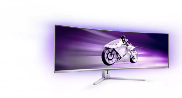 Philips Evnia 8000 49M2C8900L/00 computer monitor 124,2 cm (48.9") 5120 x 1440 Pixels Dual QHD QD-OLED Wit - Afbeelding 6