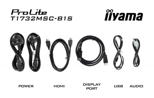 iiyama ProLite computer monitor 43,2 cm (17") 1280 x 1024 Pixels LED Touchscreen Tafel Zwart - Afbeelding 20