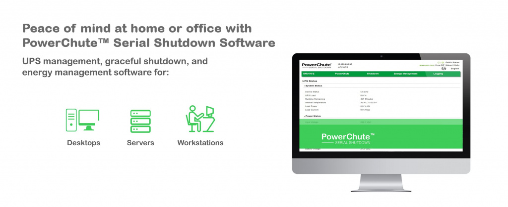 APC Back-UPS BE1050G2-GR - Noodstroomvoeding 8x stopcontact, 1050VA, 2 USB opladers, 1 USB datapoort - Afbeelding 6