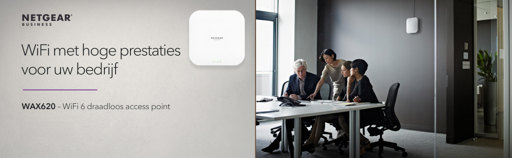 NETGEAR Insight Cloud Managed WiFi 6 AX3600 Dual Band Access Point (WAX620) - Afbeelding 15