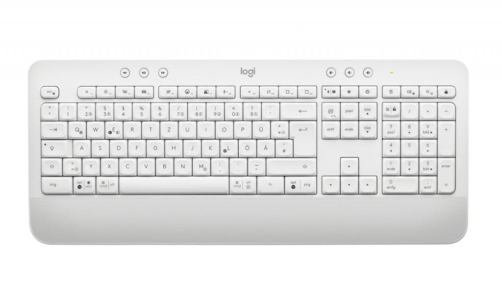Logitech 920-010967 toetsenbord Kantoor Bluetooth QWERTZ Duits Wit - Afbeelding 5