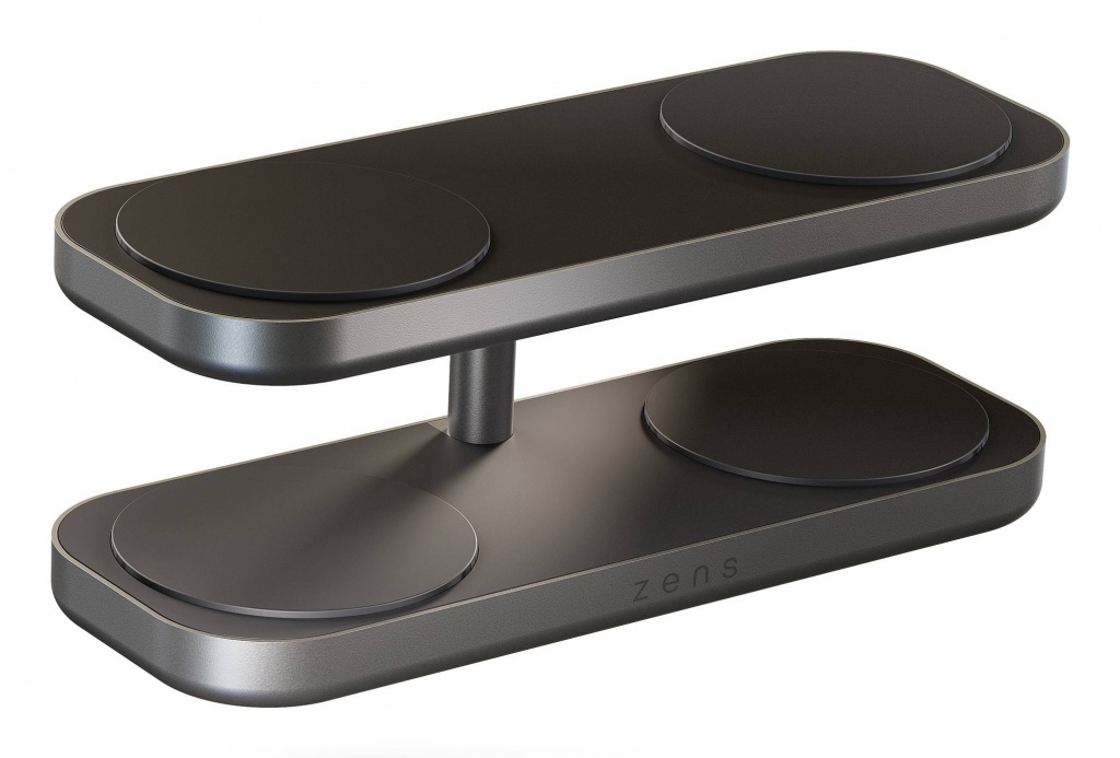 ZENS ZEQC01B/00 oplader voor mobiele apparatuur Hoofdtelefoons, Smartphone, Smartwatch Zwart AC Draadloos opladen Snel opladen B