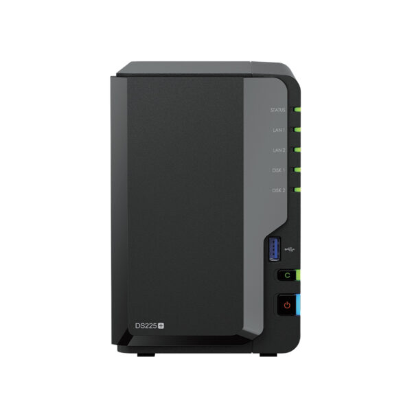 Synology DiskStation DS225+ & BX950MI-GR NAS Desktop Intel® Celeron® J4125 2 GB DDR4 Synology DSM Zwart - Afbeelding 2
