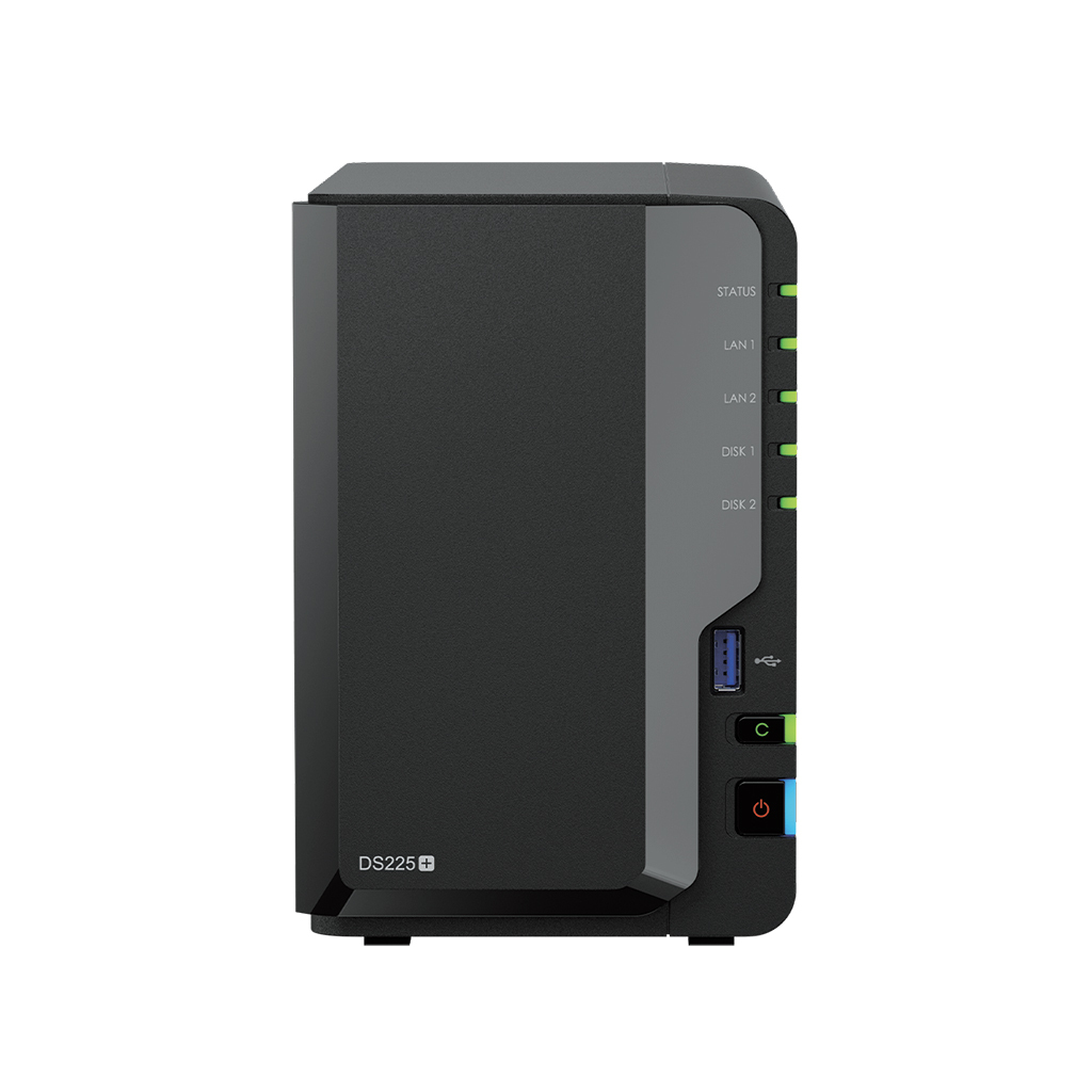 Synology DiskStation DS225+ & BX950MI-GR NAS Desktop Intel® Celeron® J4125 2 GB DDR4 Synology DSM Zwart - Afbeelding 2