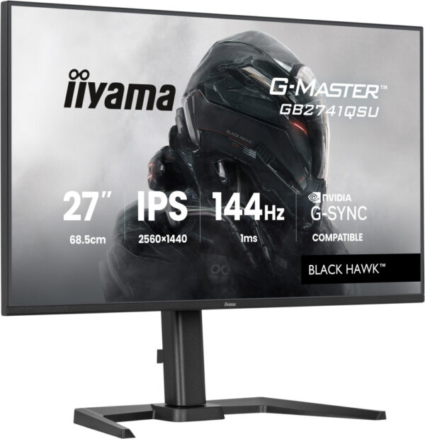 iiyama G-MASTER GB2741QSU-B1 computer monitor 68,6 cm (27") 2560 x 1440 Pixels Zwart - Afbeelding 4