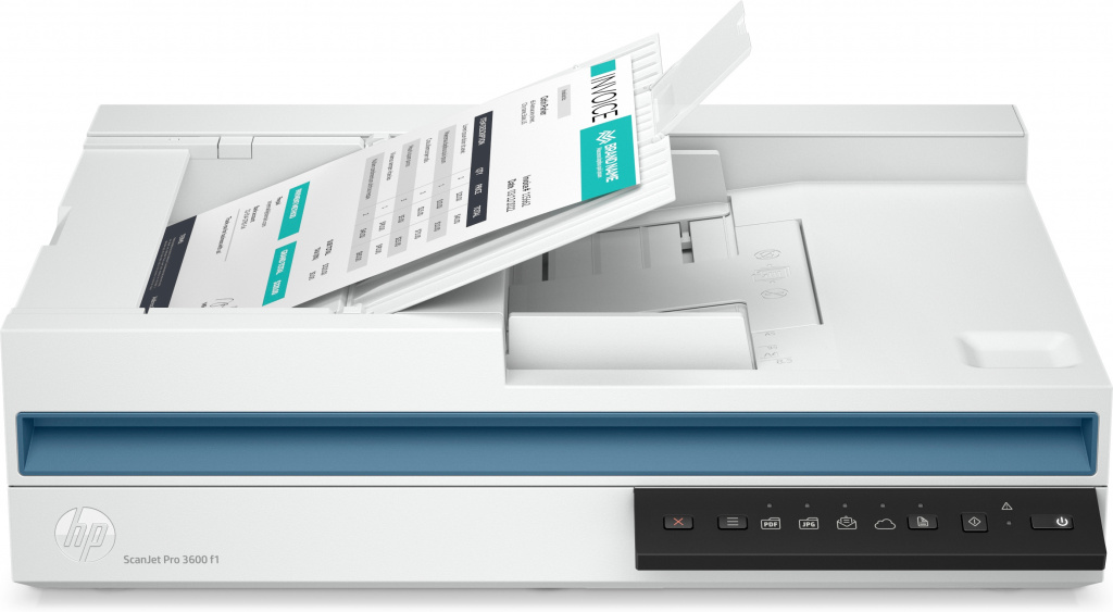 HP Scanjet Pro 3600 f1 Flatbed-/ADF-scanner 1200 x 1200 DPI A4 Wit - Afbeelding 2