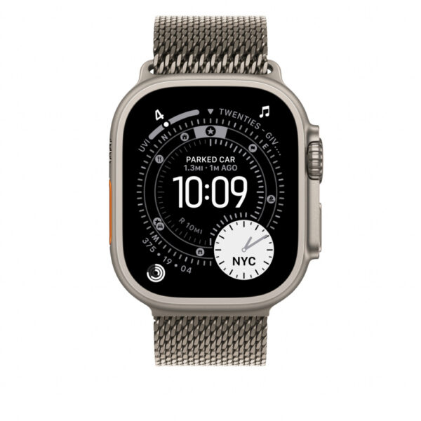 Apple MGHN4ZM/A slimme draagbare accessoire Band Titanium - Afbeelding 3