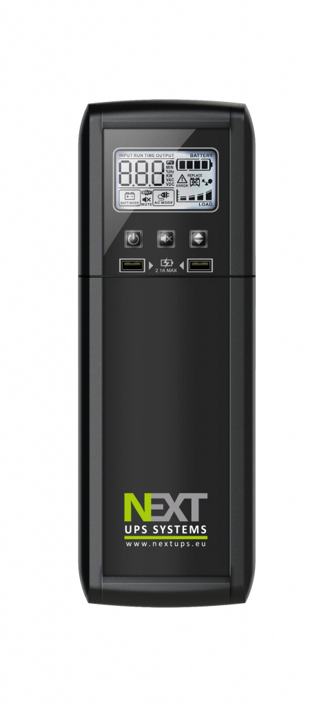 NEXT UPS Systems Mint+ UPS Line-interactive 1,5 kVA 900 W 4 AC-uitgang(en) - Afbeelding 2