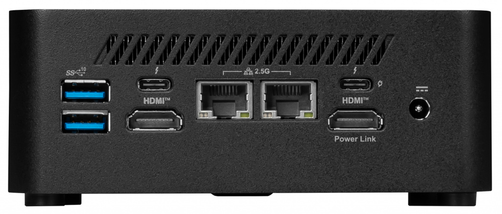 MSI Cubi NUC 1MG-283EU PC's/werkstation Intel Core 7 150U 16 GB DDR5-SDRAM 1 TB SSD Windows 11 Pro Mini PC Zwart - Afbeelding 2