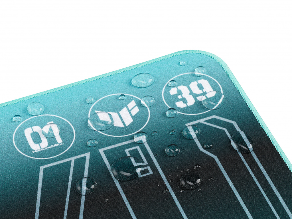 ASUS TUF Gaming P1 Hatsune Miku Edition Game-muismat Turkoois - Afbeelding 6