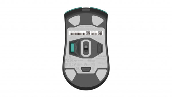 ASUS TUF Gaming Mini Wireless Mouse Hatsune Miku Edition muis Gamen Rechtshandig RF Wireless + Bluetooth + USB Type-A Optisch 12 - Afbeelding 4