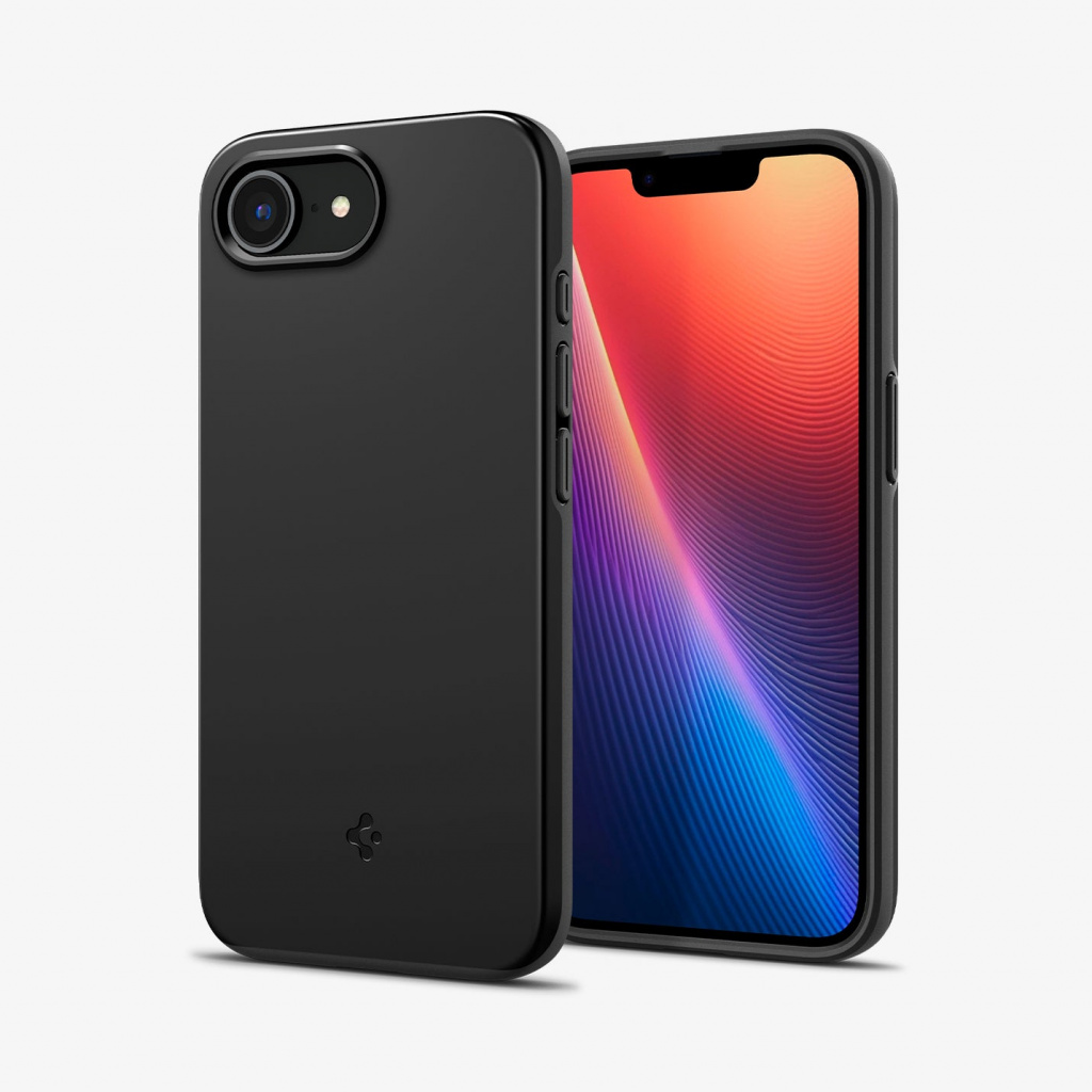 Spigen Thin Fit (MagFit) mobiele telefoon behuizingen 15,5 cm (6.1") Hoes Zwart - Afbeelding 2