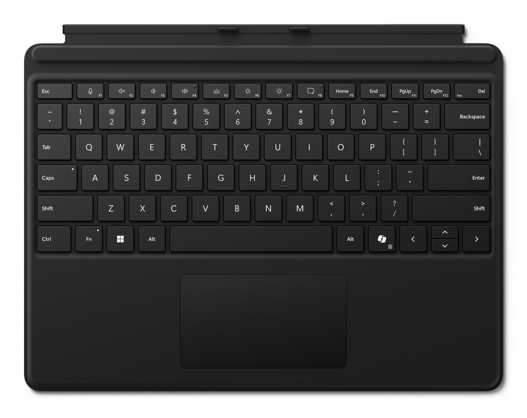 Microsoft Surface Pro Keyboard Spaans Microsoft Cover port Zwart