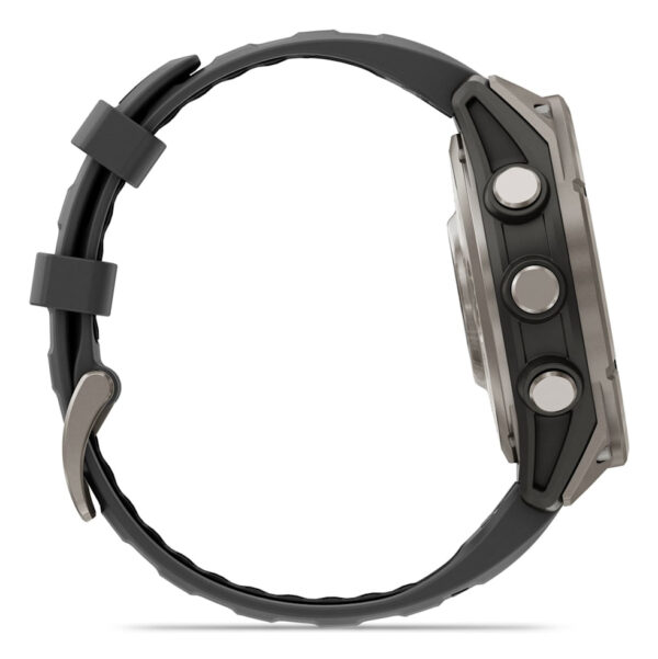 Garmin fēnix 8 Pro 3,56 cm (1.4") AMOLED 47 mm Digitaal 454 x 454 Pixels Touchscreen Grafiet, Titanium Wifi GPS - Afbeelding 5