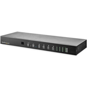 StarTech.com 4x4 HDMI Matrix Switch met Audio - 4K 60Hz - HDMI Switcher Box - Rack Monteerbaar - Op afstand controleerbaar via E