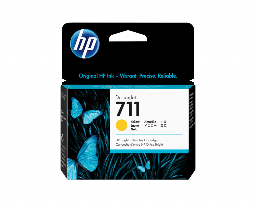 HP 711 gele DesignJet inktcartridge, 29 ml