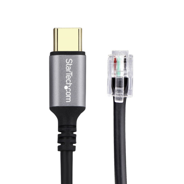 StarTech.com USB-C naar RJ9 Adapter voor Bureau Handset of Bedrade/Draadloze Koptelefoon, Gebruik bestaande telefoonapparatuur, - Afbeelding 2