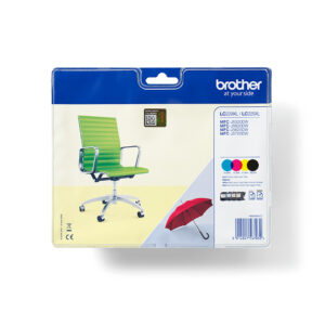 Brother LC-229XLVALBP inktcartridge 4 stuk(s) Origineel Zwart, Cyaan, Magenta, Geel
