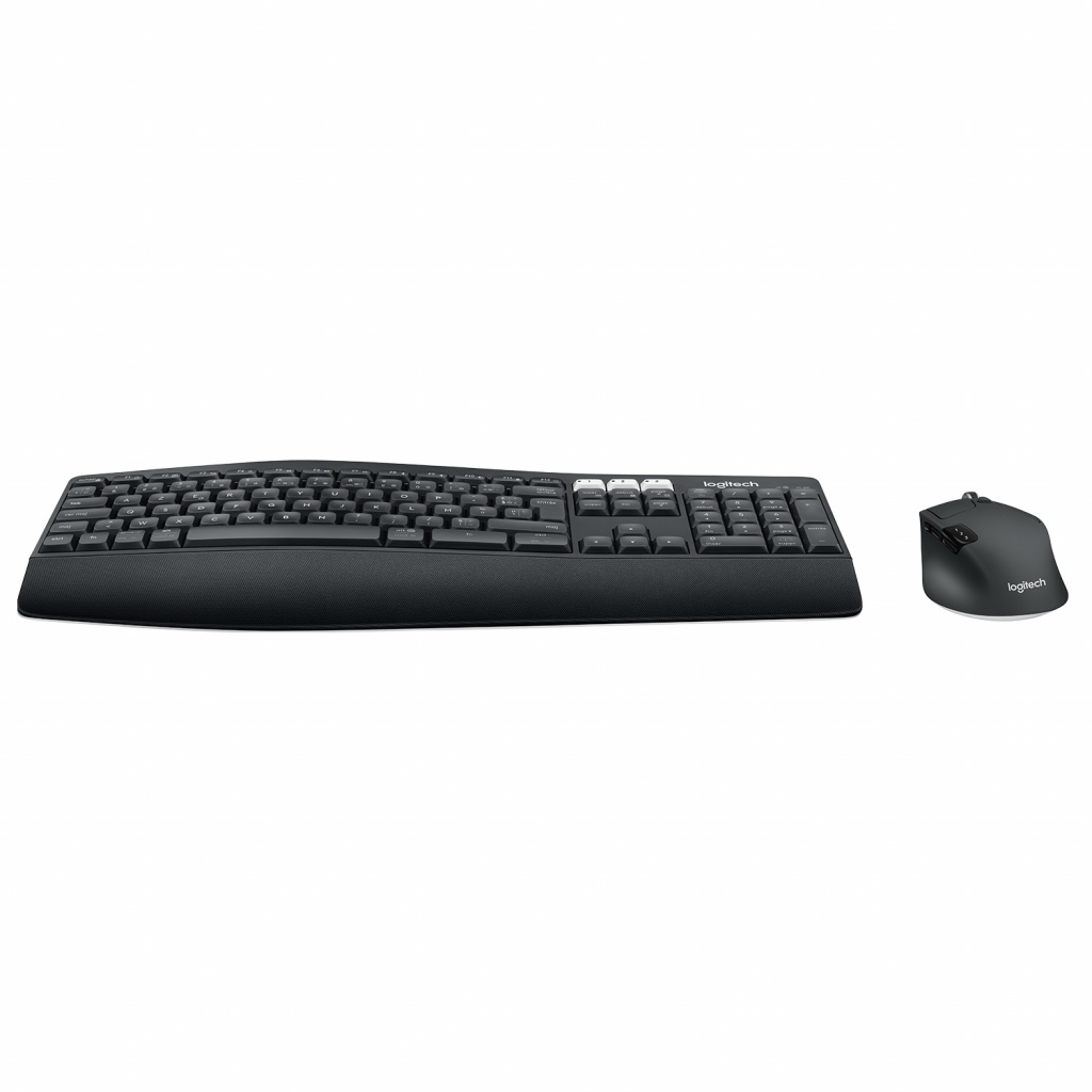 Logitech 920-008225 toetsenbord Inclusief muis Universeel RF-draadloos + Bluetooth AZERTY Belgisch Zwart - Afbeelding 3