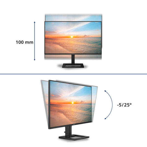 Philips 1000 series 27E1N1600AE/00 computer monitor 68,6 cm (27") 2560 x 1440 Pixels Quad HD LCD Zwart - Afbeelding 22