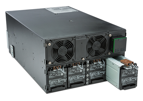 APC Smart-UPS On-Line SRT10KRMXLI - 10kW/VA, 6x C13 + 4x C19 + hardwire 1 fase uitgang, rackmountable, Embedded NMC - Afbeelding 8