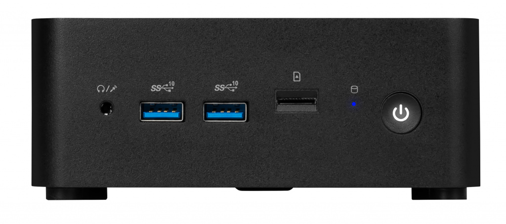 MSI Cubi NUC 1MG-283EU PC's/werkstation Intel Core 7 150U 16 GB DDR5-SDRAM 1 TB SSD Windows 11 Pro Mini PC Zwart
