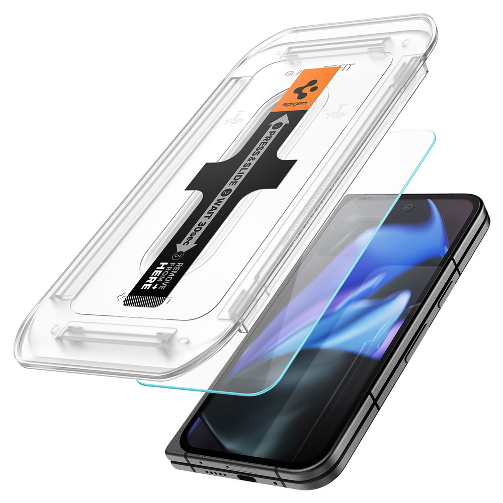 Spigen GLAS.tR EZ Fit Doorzichtige schermbeschermer Google 2 stuk(s) - Afbeelding 4
