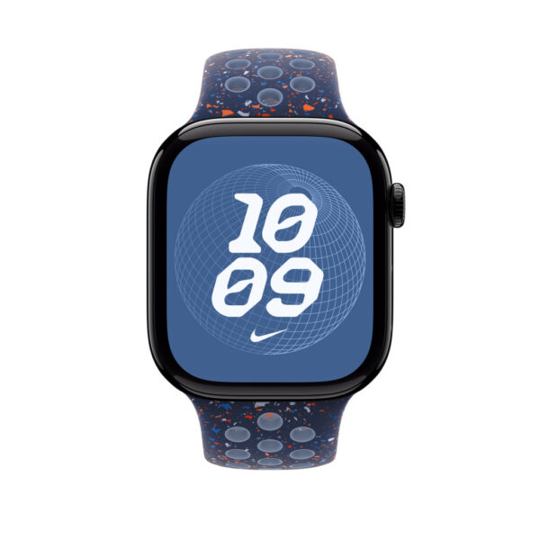 Apple Nike Sport Band Blauw Aluminium, Fluorelastomeer - Afbeelding 3