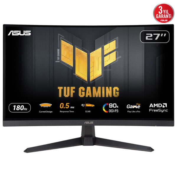 ASUS TUF Gaming VG27WQ3B computer monitor 68,6 cm (27") 2560 x 1440 Pixels Quad HD LCD Zwart - Afbeelding 8