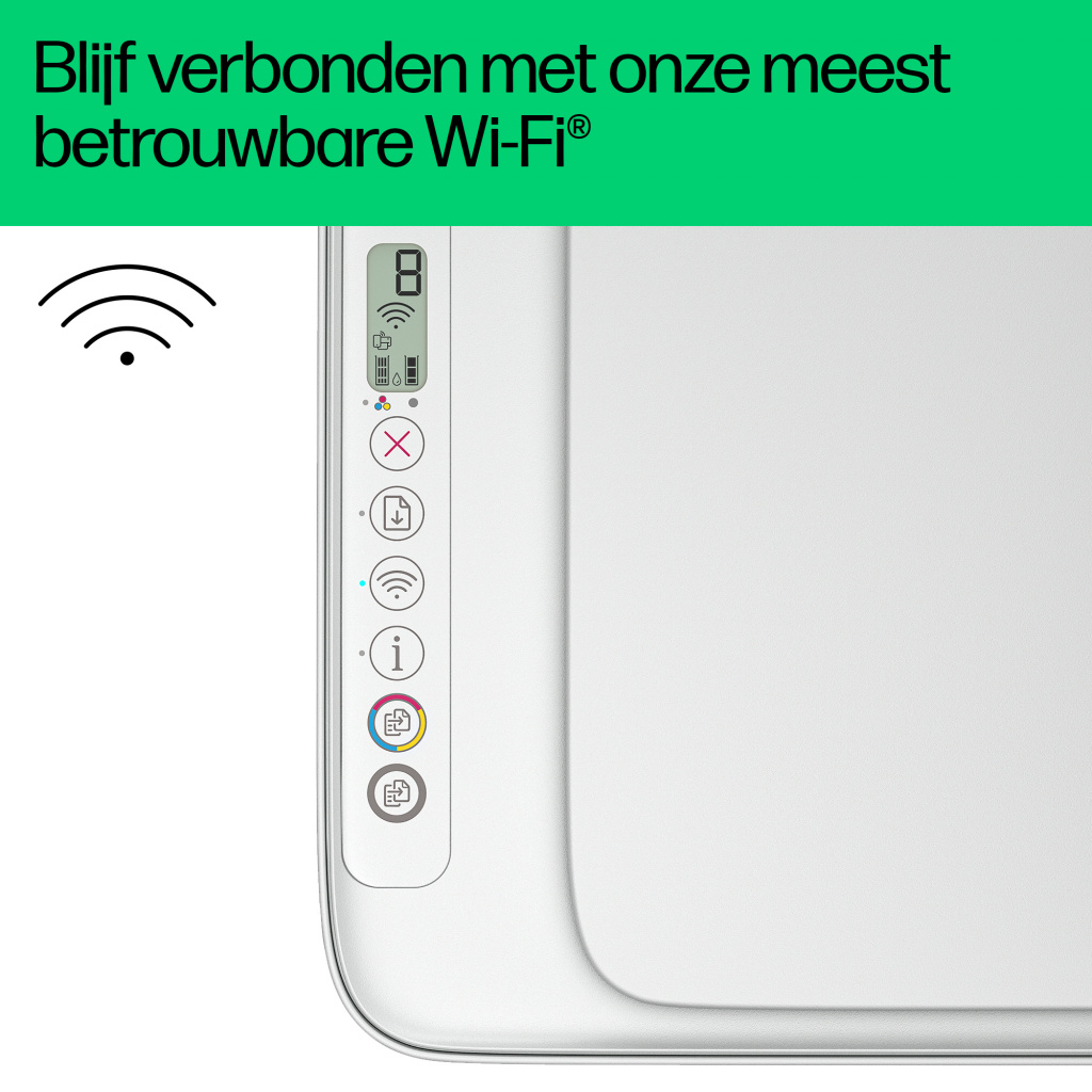 HP DeskJet 2810e Draadloos All-in-One Kleur Printer, Kopieerapparaat, scanner - Afbeelding 11