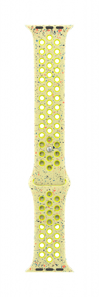 Apple MG9V4ZM/A slimme draagbare accessoire Band Geel Aluminium, Fluorelastomeer - Afbeelding 2