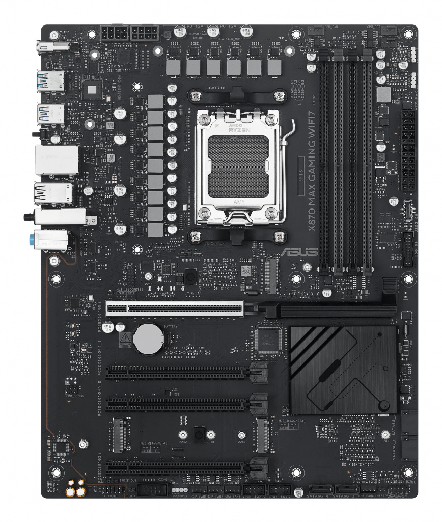 ASUS X870 MAX GAMING WIFI7 AMD X870 Socket AM5 ATX - Afbeelding 2