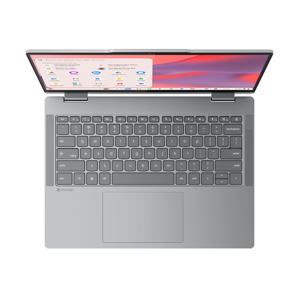 Lenovo Chrome 2in1 14IRU10 Intel Core 5 120U Chromebook 35,6 cm (14") Touchscreen WUXGA 8 GB LPDDR5-SDRAM 128 GB UFS Wi-Fi 6E (8 - Afbeelding 2