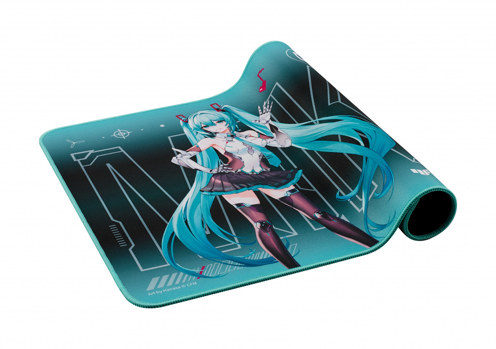 ASUS TUF Gaming P1 Hatsune Miku Edition Game-muismat Turkoois - Afbeelding 4