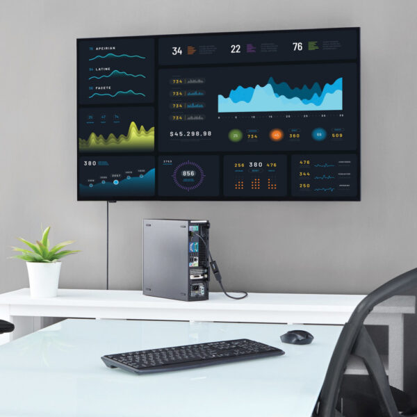 StarTech.com DisplayPort naar HDMI 4K-converter DisplayPort 1.2 naar HDMI actieve adapter voor DP-desktop / laptop 4K @ 30 Hz - Afbeelding 4
