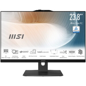 MSI Modern AM242TP 1M-1230EU Intel Core 3 100U 60,5 cm (23.8") 1920 x 1080 Pixels Touchscreen Alles-in-één-pc 8 GB DDR5-SDRAM 25