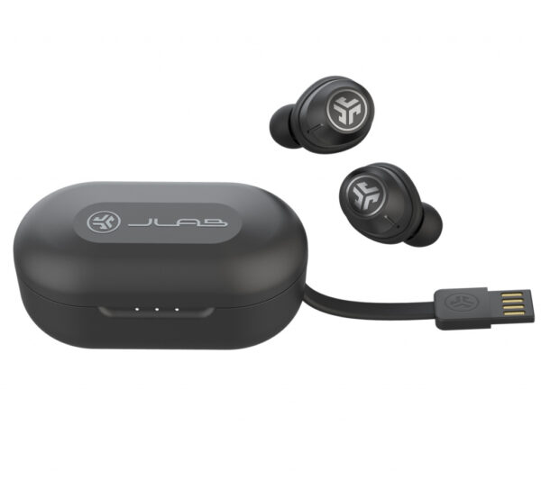 JLab JBuds Air ANC True Wireless Hoofdtelefoons True Wireless Stereo (TWS) In-ear Oproepen/muziek Bluetooth Zwart - Afbeelding 4