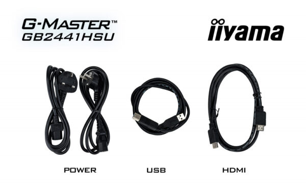 iiyama GB2441HSU-B1 computer monitor 60,5 cm (23.8") 1920 x 1080 Pixels Zwart - Afbeelding 18