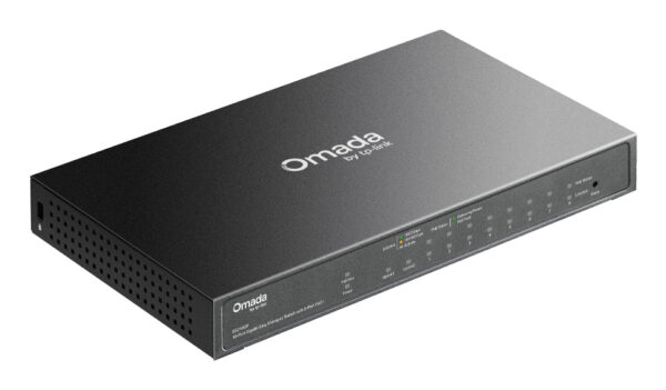 TP-Link Omada ES210GP netwerk-switch Managed L2 Gigabit Ethernet (10/100/1000) Power over Ethernet (PoE) DIN rail Zwart - Afbeelding 3