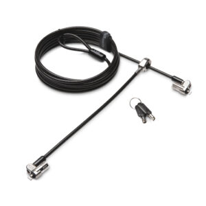 Kensington MicroSaver 2.0 Twin-laptopslot met sleutel