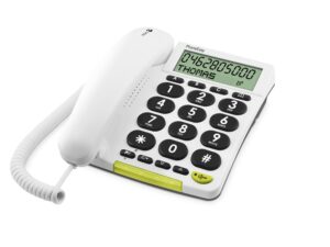 Doro PhoneEasy 312cs Nummerherkenning Wit