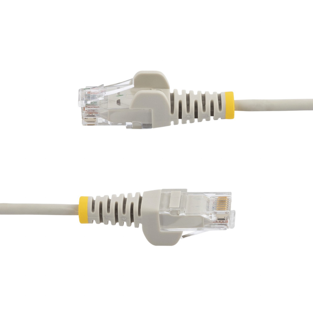 StarTech.com 5m Dunne CAT6 Ethernet Kabel, Grijs, Snagless, 100W PoE, UTP, LSZH, 28AWG Pure Koperdraad, Slim RJ45 Netwerk Patchk - Afbeelding 3