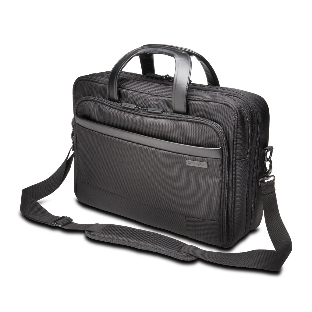Kensington Contour 2.0 Business Laptop Briefcase — 15.6"