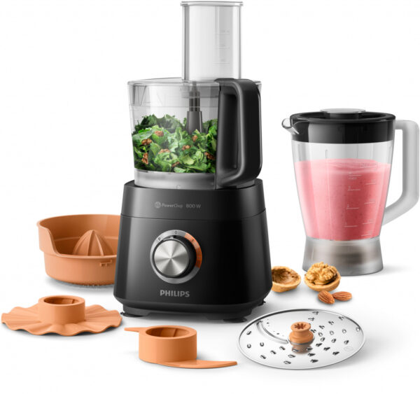 Philips Viva Collection HR7510/10 Compacte keukenmachine uit de Viva-collectie - Afbeelding 3