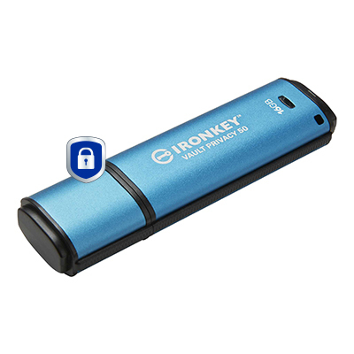 Kingston Technology IronKey 16GB Vault Privacy 50 AES-256 versleuteling, FIPS 197 - Afbeelding 6