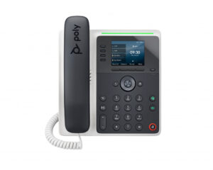 Poly Edge E220 IP-telefoon met PoE-ondersteuning